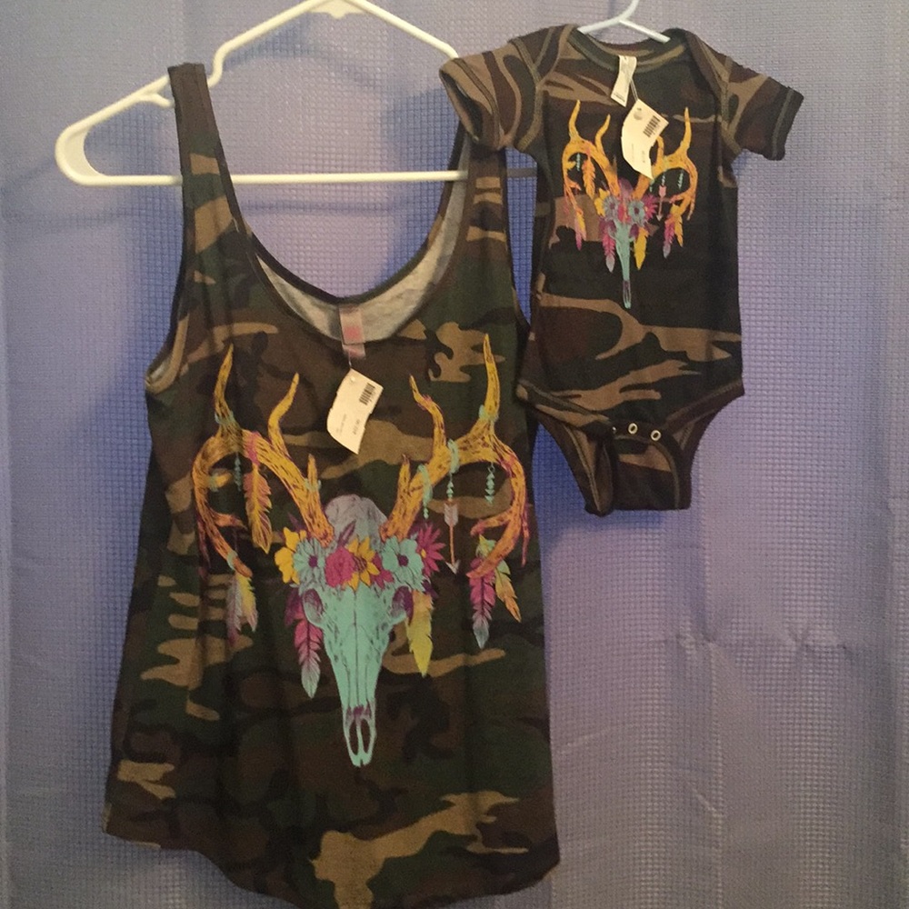 Mommy and me matching shirts NWT